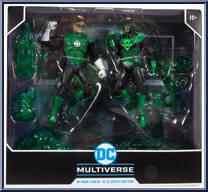 Batman Earth-32 & Green Lantern from DC Multiverse - Basic Series manufactured by McFarlane [Front]