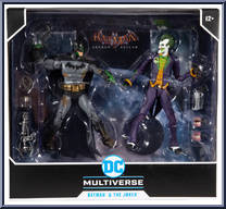 Batman & The Joker (Venom Variant) from DC Multiverse - Arkham Asylum manufactured by McFarlane [Front]