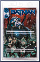 Batman Santa (Blue Suit) (Gold Label) from DC Multiverse - Holiday manufactured by McFarlane [Back]