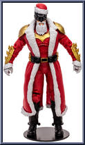 Batman Santa (Red Suit) (Gold Label) from DC Multiverse - Holiday manufactured by McFarlane [Loose]