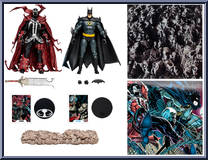 Batman & Spawn from DC Multiverse - Basic Series manufactured by McFarlane [Loose]