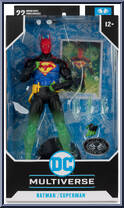 Batman / Superman Fusion (Platinum Edition) from DC Multiverse - Batman / Superman: World's Finest manufactured by McFarlane [Front]