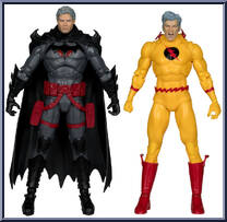 Batman vs Professor Zoom from DC Multiverse - Flashpoint manufactured by McFarlane [Loose]