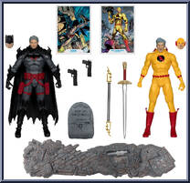 Batman vs Professor Zoom from DC Multiverse - Flashpoint manufactured by McFarlane [Loose]
