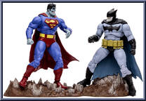 Bizarro & Batzarro from DC Multiverse - Basic Series manufactured by McFarlane [Loose]