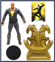 Black Adam (with Throne) from DC Multiverse - Black Adam manufactured by McFarlane [Loose]