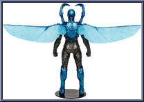 Blue Beetle (Battle Mode) from DC Multiverse - Blue Beetle Movie manufactured by McFarlane [Loose]