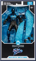 Blue Beetle (Battle Mode) from DC Multiverse - Blue Beetle Movie manufactured by McFarlane [Front]