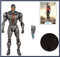 Cyborg from DC Multiverse - Justice League manufactured by McFarlane [Loose]