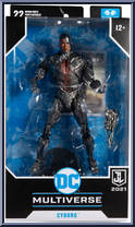 Cyborg from DC Multiverse - Justice League manufactured by McFarlane [Front]