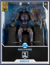 Darkseid (Throne) (Gold Label) (MegaFig) from DC Multiverse - Justice League manufactured by McFarlane [Front]