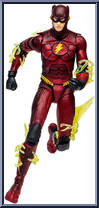 Flash (Batman Costume) from DC Multiverse - Flash Movie manufactured by McFarlane [Loose]