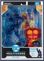 Flash (Blue) (Platinum Edition) from DC Multiverse - Justice League Task Force manufactured by McFarlane [Front]