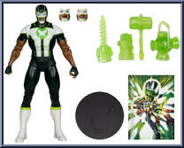 Green Lantern (Simon Baz) (Platinum) from DC Multiverse - Collector Edition manufactured by McFarlane [Loose]