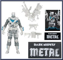 Grim Knight (Black & White Accent Edition) (Gold Label) from DC Multiverse - Dark Nights: Metal manufactured by McFarlane [Loose]
