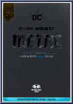 Grim Knight (Black & White Accent Edition) (Gold Label) from DC Multiverse - Dark Nights: Metal manufactured by McFarlane [Front]
