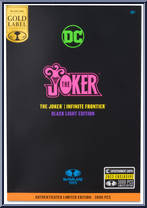 Joker (Black Light Edition) (Gold Label) from DC Multiverse - Infinite Frontier manufactured by McFarlane [Front]