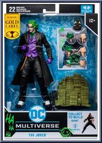 Joker (Gold Label) from DC Multiverse - Dark Knight Trilogy manufactured by McFarlane [Front]