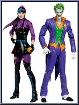 Joker & Punchline from DC Multiverse - Basic Series manufactured by McFarlane [Loose]