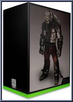 Killer Croc (Glow in the Dark) (Gold Label) (MegaFig) from DC Multiverse - Arkham Asylum manufactured by McFarlane [Back]