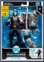 Ra's Al Ghul (Black & White) (Gold Label) from DC Multiverse - Arkham City manufactured by McFarlane [Front]