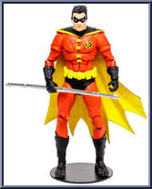 Robin (Tim Drake) (Red Suit) (Gold Label) from DC Multiverse - Basic Series manufactured by McFarlane [Loose]