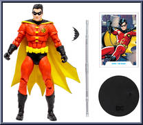 Robin (Tim Drake) (Red Suit) (Gold Label) from DC Multiverse - Basic Series manufactured by McFarlane [Loose]