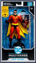 Robin (Tim Drake) (Red Suit) (Gold Label) from DC Multiverse - Basic Series manufactured by McFarlane [Front]