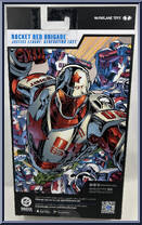 Rocket Red Brigade (Platinum Edition) from DC Multiverse - Justice League: Generation Lost manufactured by McFarlane Toys [Back]