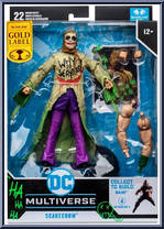 Scarecrow (Jokerized) (Gold Label) from DC Multiverse - Dark Knight Trilogy manufactured by McFarlane [Front]