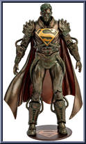 Superboy-Prime (Patina) (Gold Label) from DC Multiverse - Infinite Crisis manufactured by McFarlane [Loose]