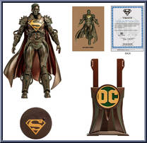 Superboy-Prime (Patina) (Gold Label) from DC Multiverse - Infinite Crisis manufactured by McFarlane [Loose]