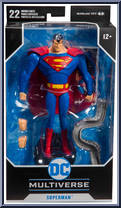 Superman from DC Multiverse - Superman: Animated Series manufactured by McFarlane [Front]