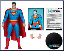 Superman (Digital) from DC Multiverse - Silver Age manufactured by McFarlane [Loose]