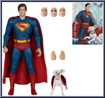 Superman & Krypto (Deluxe Theatrical Edition) from DC Multiverse - Superman Movie manufactured by McFarlane [Loose]