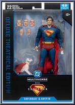 Superman & Krypto (Deluxe Theatrical Edition) from DC Multiverse - Superman Movie manufactured by McFarlane [Front]