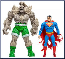 Superman vs. Doomsday (Gold Label) from DC Multiverse - Basic Series manufactured by McFarlane [Loose]
