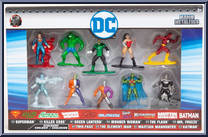 10-Pack #1 from DC - Nano MetalFigs - Box Sets manufactured by Jada Toys [Front]