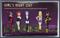 Girl's Night Out from DC - New Adventures manufactured by NJ Croce [Back]