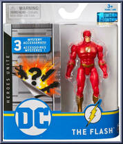 Flash (Red / Gold Suit) from DC - Heroes Unite manufactured by Spinmaster [Front]