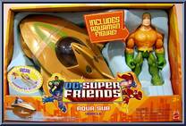 Aquasub from DC Super Friends - Vehicles manufactured by Mattel [Front]