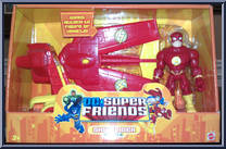 Flash (Sky Glider) from DC Super Friends - Vehicles manufactured by Mattel [Front]