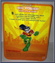 Robin from DC Super Friends - Basic Series manufactured by Mattel [Back]