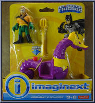 Aquaman & Seahorse (Purple) Action Figure