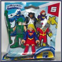 Batgirl (Unmasked) from DC Super Friends - Imaginext Blind Bags 5 manufactured by Fisher-Price [Front]