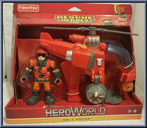 Hal E Copter from DC Super Friends - HeroWorld manufactured by Fisher-Price [Front]