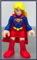 Supergirl from DC Super Friends - Imaginext Blind Bags 5 manufactured by Fisher-Price [Loose]