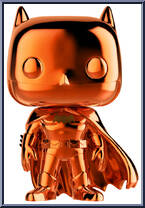 Batman (Orange Chrome) from DC Super Heroes - Pop! Vinyl Figures manufactured by Funko [Loose]
