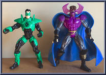 Green Lantern vs Dr. Polaris from DC Super Heroes - Box Sets manufactured by Hasbro [Loose]