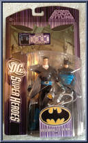 Bruce Wayne to Batman from DC Super Heroes - Series 8 manufactured by Mattel [Front]